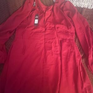 Fashion nova burgundy NWT Dress 2xl